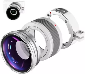 Neewer Wide Angle Lens for Sony ZV1 Camera, 18mm HD Wide Angle & 10x Macro Lens - Picture 1 of 8