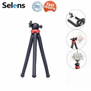 Flexible Octopus Tripod Gorillapod For Camera Digital DV Vlog Live & Phone Clip - Picture 1 of 12