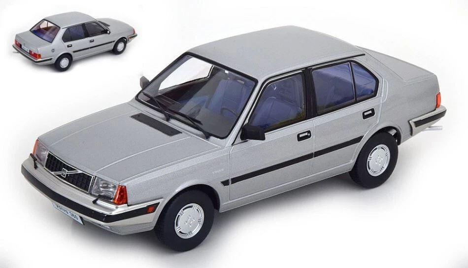 Modellino auto scala 1:18 VOLVO 360 grigio modellismo statico da collezione car - Immagine 1 di 1