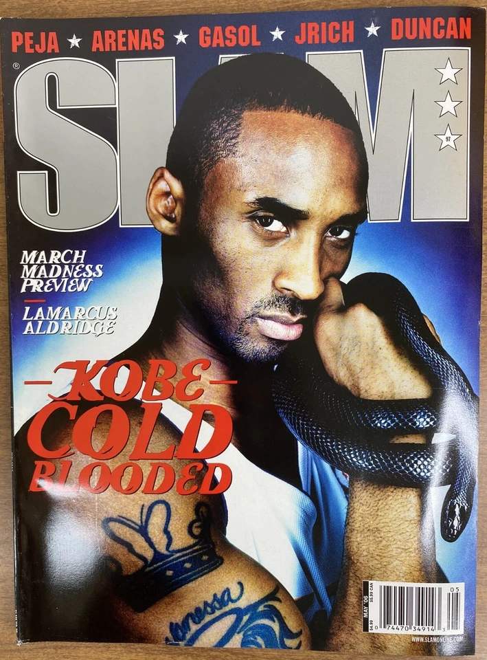 SLAM Magazine - Kobe Bryant - "Cold Blooded" Cover - March Madness - May 2006 - Image 1 of 4