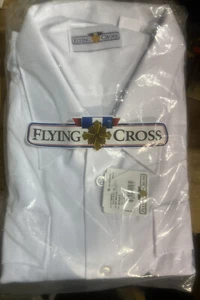 FLYING CROSS MALE SS SHIRT SIZE 20.0/20.5 65 POLY 35 COTTON - Picture 1 of 4