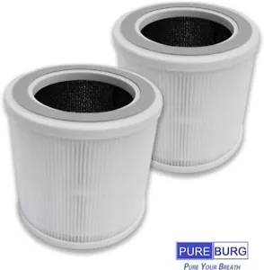 PUREBURG Replacement FIlter Compatible with FULMINARE PU-P07 Air Purifier, 2-Pac - Picture 1 of 5
