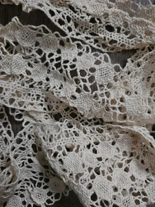 Vintage Crochet Lace Embroidery Trim 10M - Picture 1 of 2