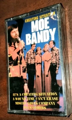  Cheating Situation - Moe Bandy )Cassette 1987 CBS Special Products) New Sealed - Image 1 of 3