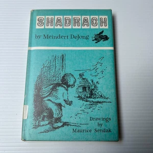Shadrach by Meindert Dejong Drawings by Maurice Sendak 1977 Hardcover Scarce - Picture 1 of 14