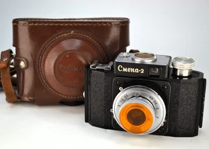 FULLY SERVICED LOMOGRAPHY LOMO USSR SMENA-2 compact CAMERA + TRIPLET-22 LENS (2) - Picture 1 of 7