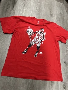 Adidas Derrick Rose NBA Bulls #1 rot Large Grafik Tshirt - Bild 1 von 6