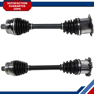 For 2002 2003 2004 2005 2006 Audi A4 Quattro AT Front Pair CV Joint Axle Shaft - Image 1 of 4