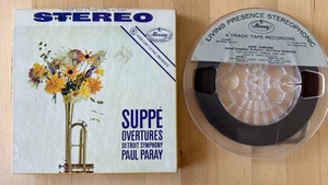 Rare Mercury Tape Suppe Overtures Paray 7 1/2ips4track - Bild 1 von 2