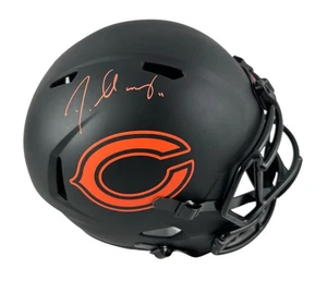 Darnell Mooney Chicago Bears Signed Autograph Full-Size Helmet COA - Picture 1 of 1