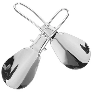 2 Pcs Lange Schuhlöffel Edelstahl-schuhlöffel Ältere Schuhhorn -Schuhwurzel - Bild 1 von 12