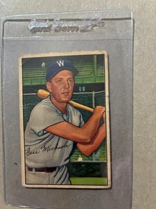 1952 Bowman Cass Michaels Sportscard - Picture 1 of 3
