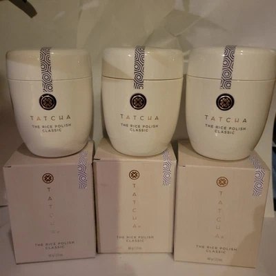tatcha the rice polish classic 60g/2.1 oz. X 3 bottles - Image 1 of 3
