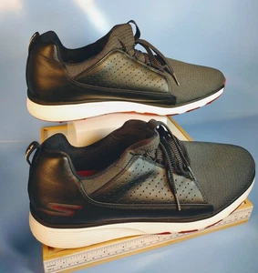 Skechers Go Golf Mojo Shoes Mens SZ 14 Ultra Waterproof Spikeless 54539 BKRD - Picture 1 of 10