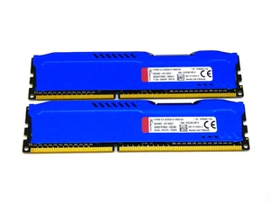 Kingston HyperX Fury 2x4GB (8GB) HX316C10F/4 1600MHZ CL10 DDR3 RAM MEMORY - Picture 1 of 2