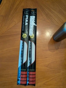 PIAA 95043 Super Silicone Wiper Blades- 17" 430mm (Pair)  - Picture 1 of 3