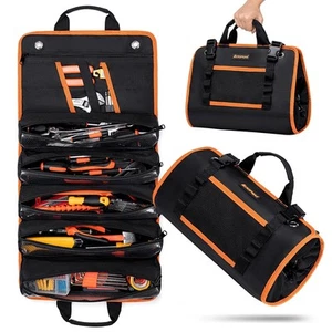 Roll Up Tool Bag Organizer, Heavy Duty Tool Roll Bag for Men, Portable Tool R... - Picture 1 of 7