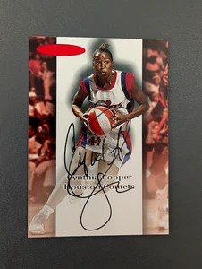 2000 SKYBOX DOMINION WNBA CYNTHIA COOPER AUTO MINT - Picture 1 of 1