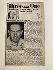 Gus Bache New York Giants Baseball Writer 1942 Sporting News Baseball 5X8 Panneau