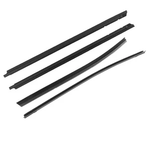 4pcs Door Belt Molding for Toyota Tacoma Double Cab 05-15 68162-04050 6816304020 - Picture 1 of 12