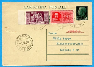 INTERO POSTALE + POSTA PNEUMATICA c.35 (Sass.15), RARISSIMO SU CP !! (287582) - Imagen 1 de 2