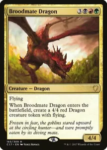 Broodmate Dragon Commander 2017 NM Black Red Green Rare MAGIC CARD ABUGames - Picture 1 of 1
