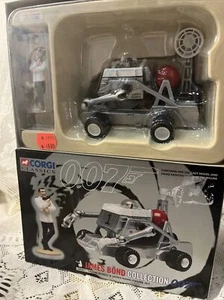 NOS 1997 Corgi Collection James Bond 007 Figure 65201 Moon Buggy Cast Model - Picture 1 of 19