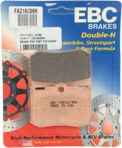 EBC 2 Sintered Brake Pads for Thunderheart 4 Pistons Caliper - Picture 1 of 3