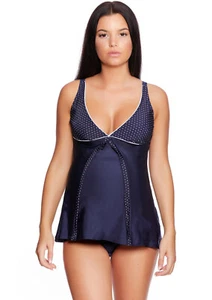 Z-9743-SP-1090) JUEGO DE CIRCUNSTANCIAS TANKINI EMBARAZOS MODA DE BAÑO NUEVO TALLA 40 - Imagen 1 de 1
