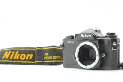 All Works 【TOP MINT w/ strap】 Nikon FM3A Black 35mm SLR Film Camera body JAPAN - Image 1 of 4