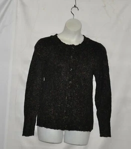 Linea by Louis Dell'Olio Strickjacke mit Knopfleiste Größe 1X schwarz bunt - Bild 1 von 2