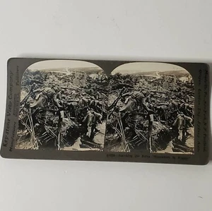 Vintage Keystone View Company Stereoscope Card WW1 Searching the Ruins in France - Picture 1 of 5