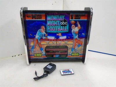 Monday Night Fútbol Pinball Cabeza Pantalla LED Caja de Luz Foto 1 de 4