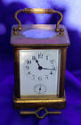 Antique French  With Alarm Carriage Clock  With Alarm Running!