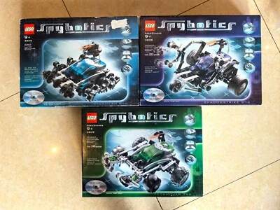 NEW LEGO Spybotics 3806 Gigamesh  G60, 3808 Shadowstrike S70, 3809 Technojaw T55 - Image 1 of 4