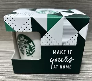 Starbucks Coffee Mug Make It Yours At Home White Bone China 370ml Original Box - Picture 1 of 9