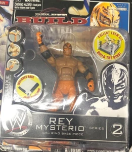 WWE REY MYSTERIO JAKKS BUILD 'N' BRAWL SERIES 2 WRESTLING ACTION FIGURE DELUXE - Picture 1 of 1