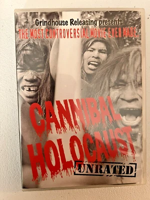 CANNIBAL HOLOCAUST DVD 2 Disc Set 2005 Deluxe Edition Slipcover Poster Unrated - Image 1 of 4