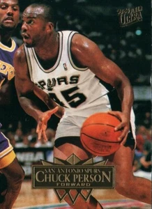 1995-96 FLEER ULTRA Chuck Person #164 MINT & PERFECT + FREE NEW Toploader - Picture 1 of 3