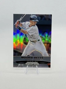 Panini Prizm Mookie Betts Silver Prizm #122 2015 - Imagen 1 de 2