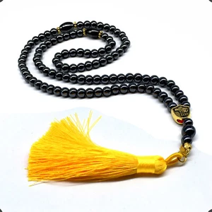 Cuentas de oración de hematita (6 mm 99 cuentas pequeñas) Tesbih-Tasbih-Tasbeeh-Misbaha-Masbaha - Imagen 1 de 11