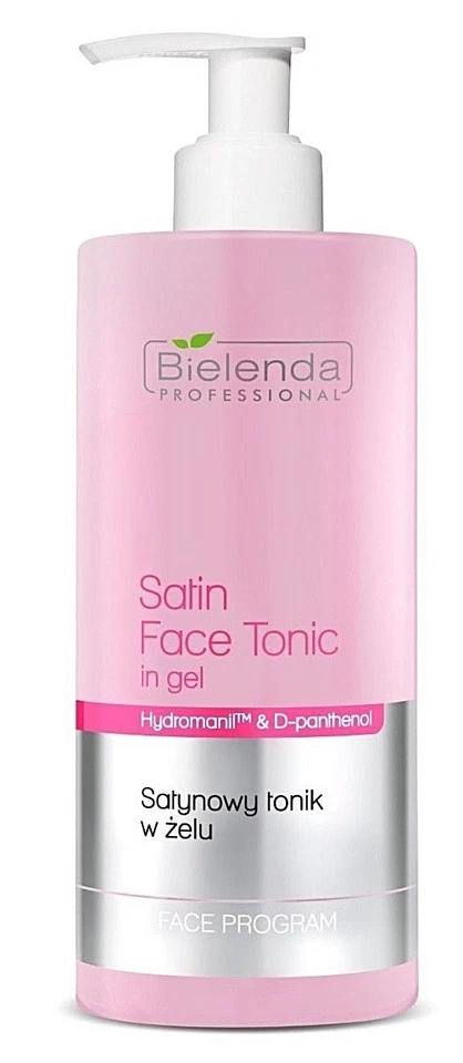 Bielenda Professional Satin Face Tonic in Gel with Hydromanil D-panthenol 500ml