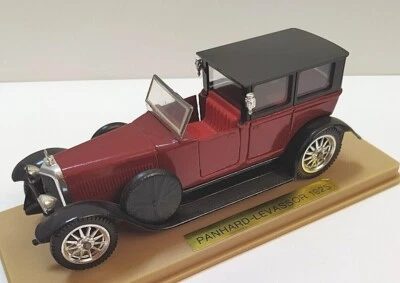 SOLIDO AGE D'OR 1:43 AUTO DIE CAST PANHARD - LEVASSOR 1925 ROSSO E NERO  ART 140 - Immagine 1 di 4