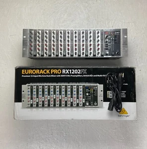 Behringer Eurorack Pro RX1202FX Mezclador Premium Montaje en Rack con Efectos con Caja - Imagen 1 de 14