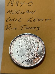 Silberdollar Morgan 1884-0 - Bild 1 von 3