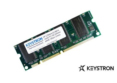 C3913A 64MB 100pin PC100 Memory for HP LaserJet 8000 8100 8150 9000 9065 C9860A - Image 1 of 2