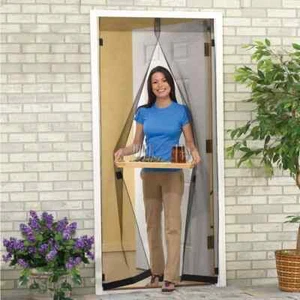 Easy To Install Magnetic Mesh Instant Screen Door - Picture 1 of 1