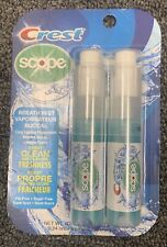 One Pack Crest Scope Breath Mist Long Lasting Peppermint Flavor  0.24 fl oz/eac