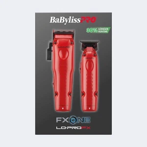 BaByliss FXONE LoPro FX Matte Red Clipper & Trimmer | FX129MRPK - Picture 1 of 5
