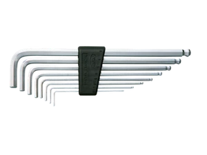 KTC High-grade ball point long hexagon wrench set [8-piece set] HLD2508 Japan - Picture 1 of 2